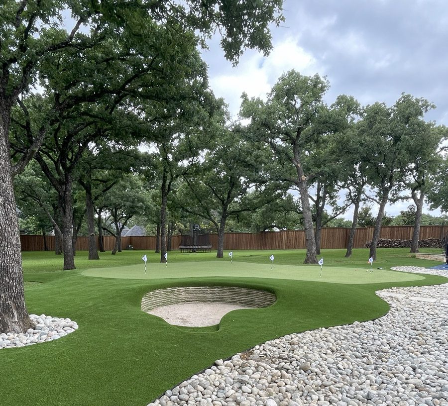 Backyard Putting Greens in San Antonio
